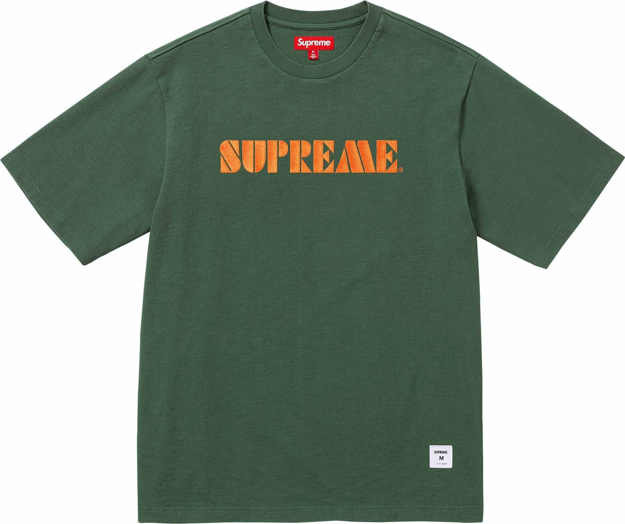 Stencil Embroidered S/S Top view 7
